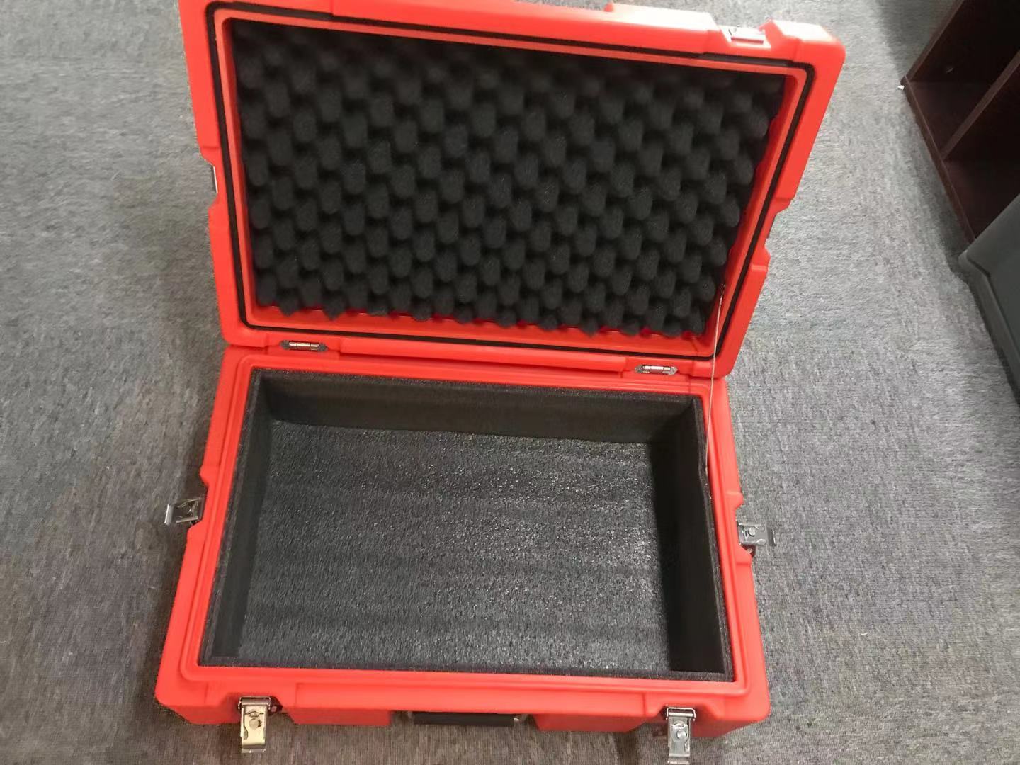 dispositivo impermeable caja de almacenamiento carro plástico duro equipo impermeable caja de herramientas